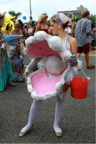 Oyster and Pearl Costume