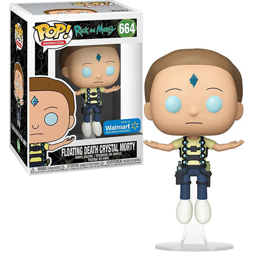 Funko Pop! Animation: Rick and Morty - Death Crystal Morty Floating (Walmart Exclusive)