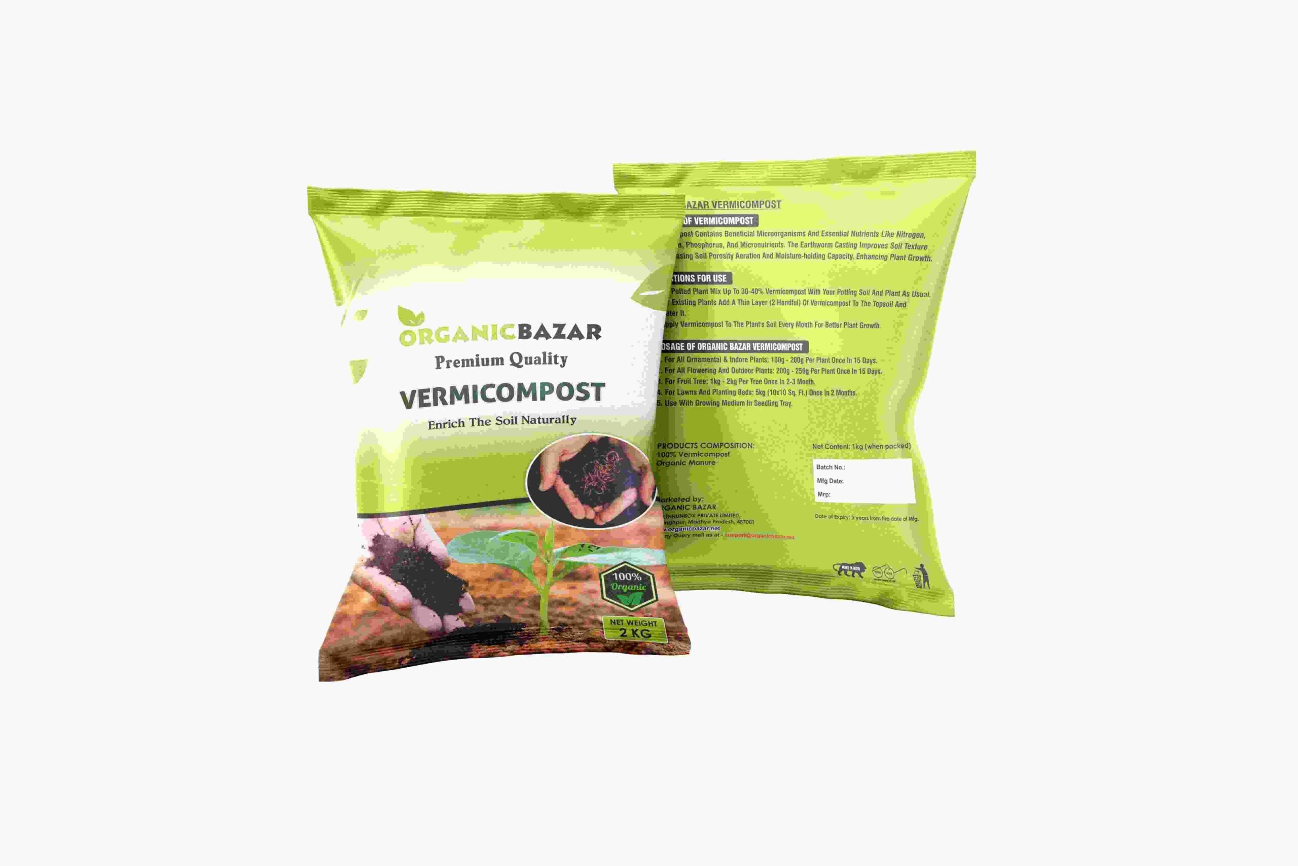 10KG PURE VERMICOMPOST