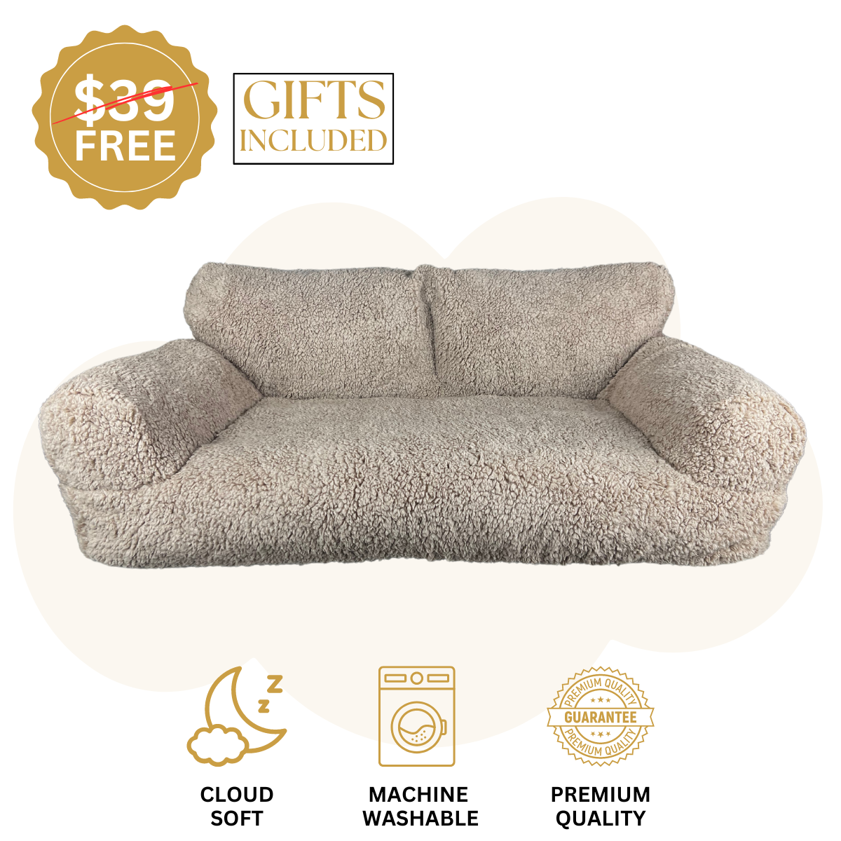 Calming Pet Sofa - Revuera product image