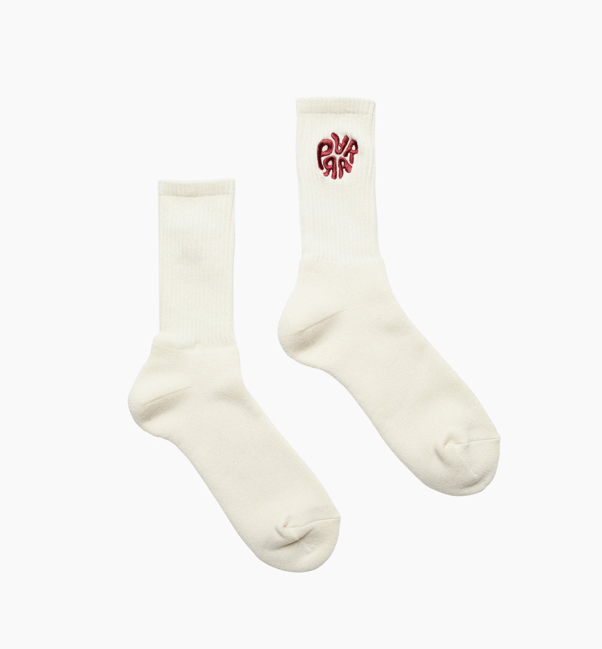 BY PARRA 1976 LOGO CREW SOCKS