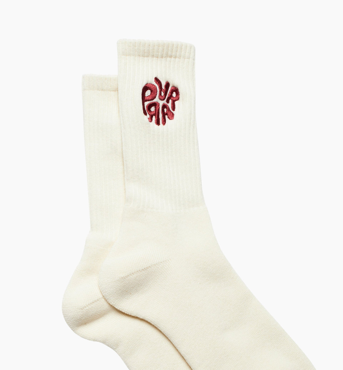 BY PARRA 1976 LOGO CREW SOCKS