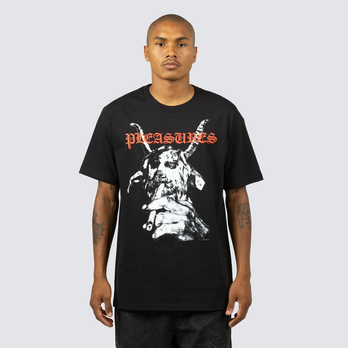 PLEASURES GOAT TEE