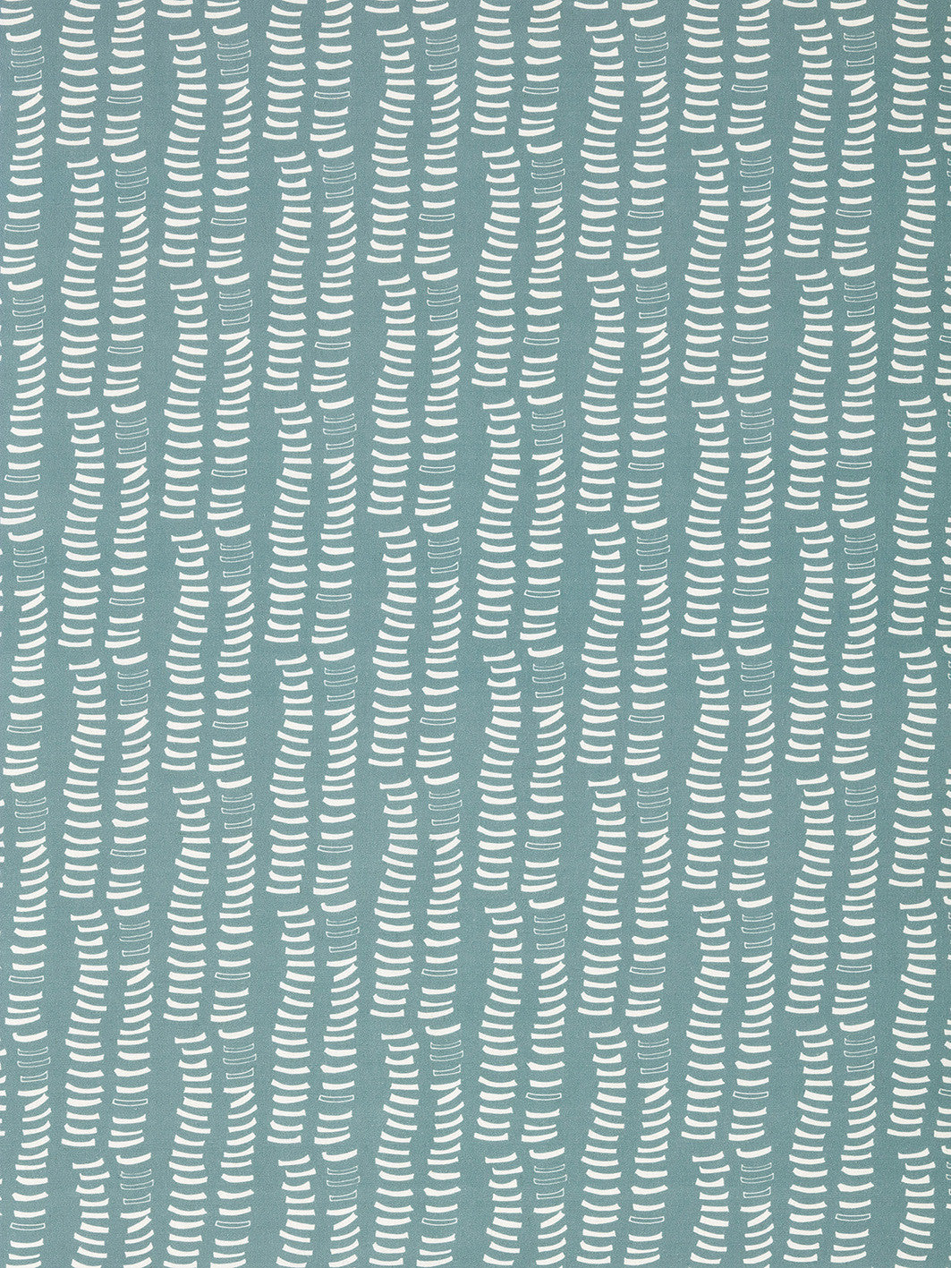 Graphic Rib Pattern Linen Cotton Fabric Olive Green