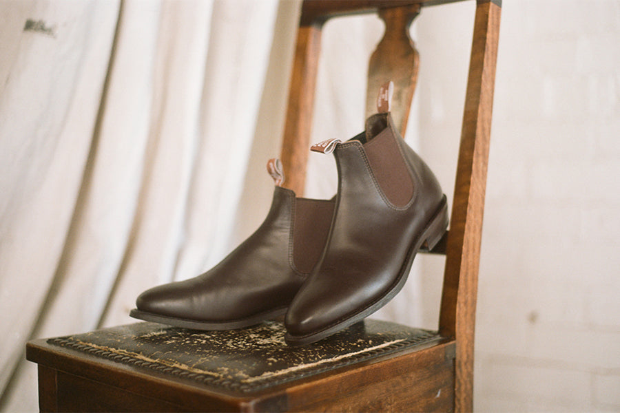 Ankle boots by R.M. Williams in Australia