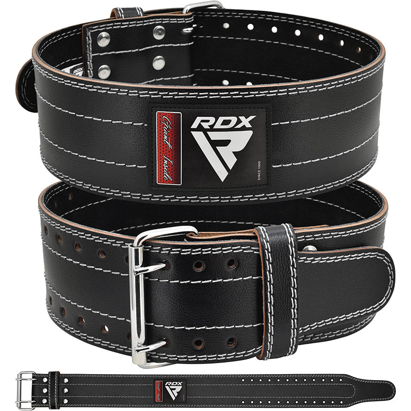 Hit Fitness Leather Weightlifting Belt — McSport Ireland