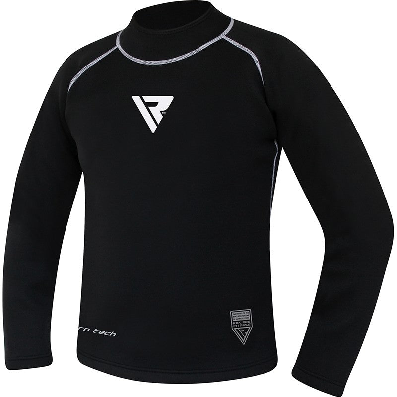 RDX T15 Long Sleeve Black Rash Guard – RDX Sports