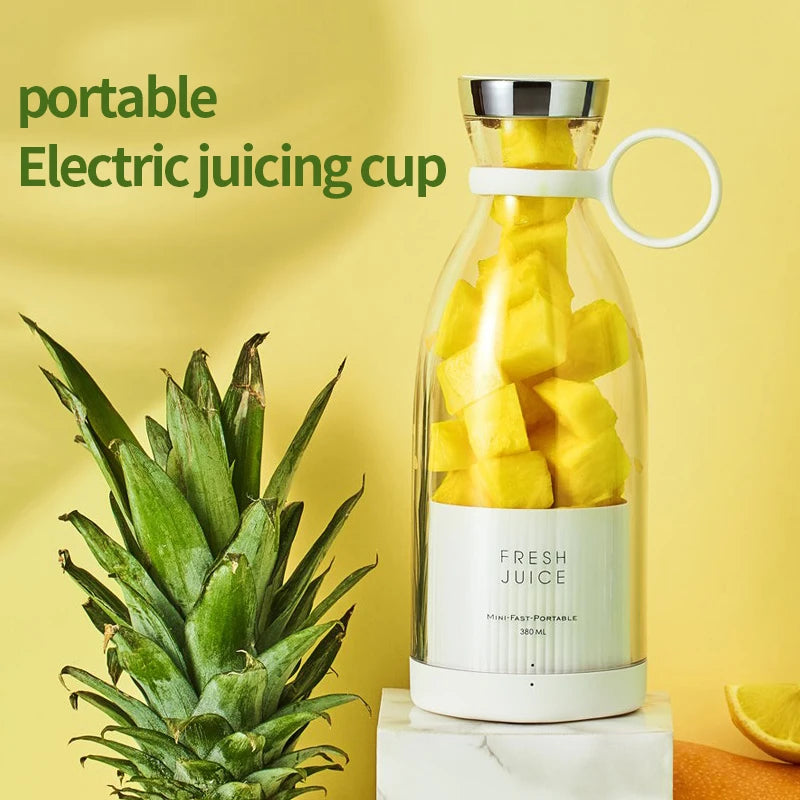 Compact USB Electric Juicer Blender - Portable Fruit Mixer & Multifunction Juice Maker