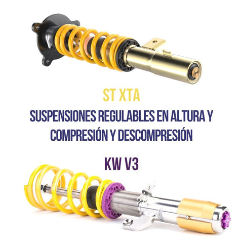 suspensiones regulables en compresión y descompresión