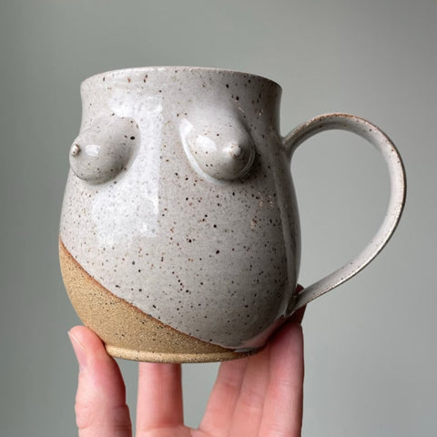 banfill ceramic mug, locally made