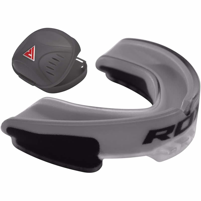 Photos - Martial Arts Protective Gear RDX 3G Grey Mouth Guard Adult GGS-3GA 