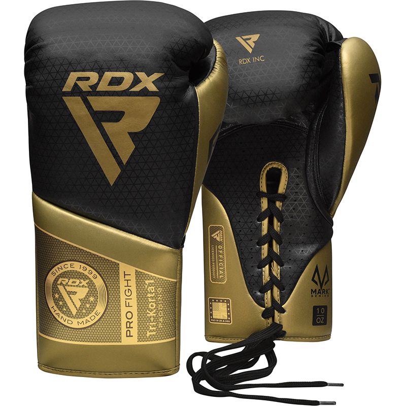 Photos - Martial Arts Gloves RDX K1 Mark Pro Fight Boxing Gloves 8oz / Silver Silver BGM-PFTK1S-8oz 