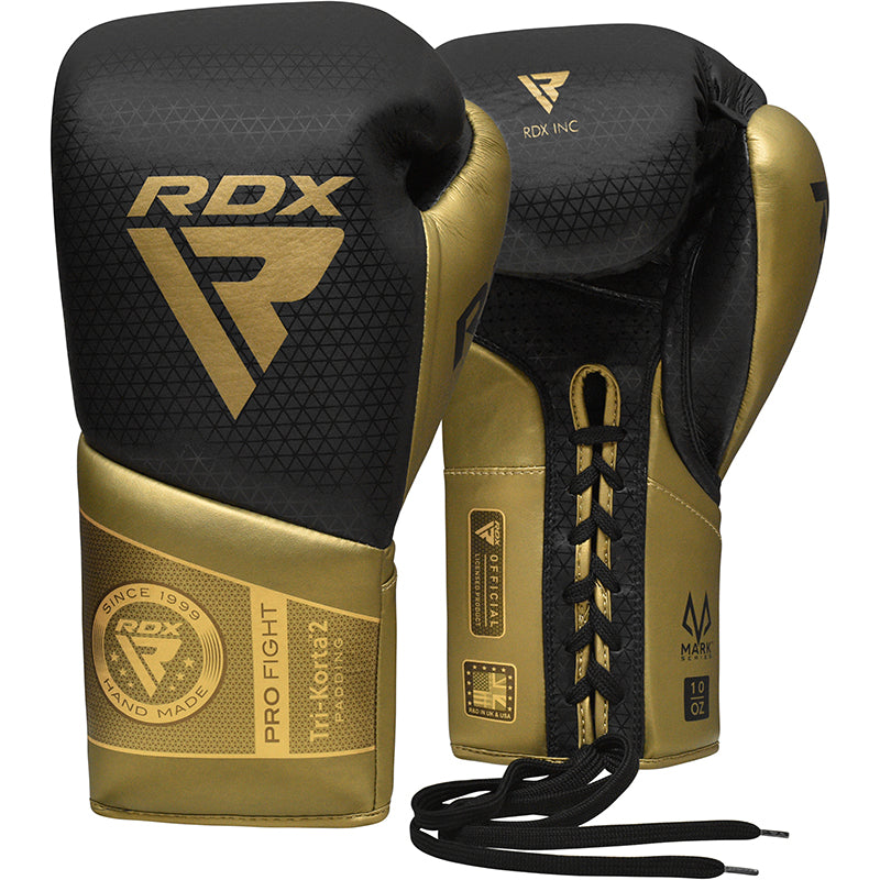 Photos - Martial Arts Gloves RDX K2 Mark Pro Fight Boxing Gloves Silver / 10oz Silver BGM-PFTK2S-10oz 