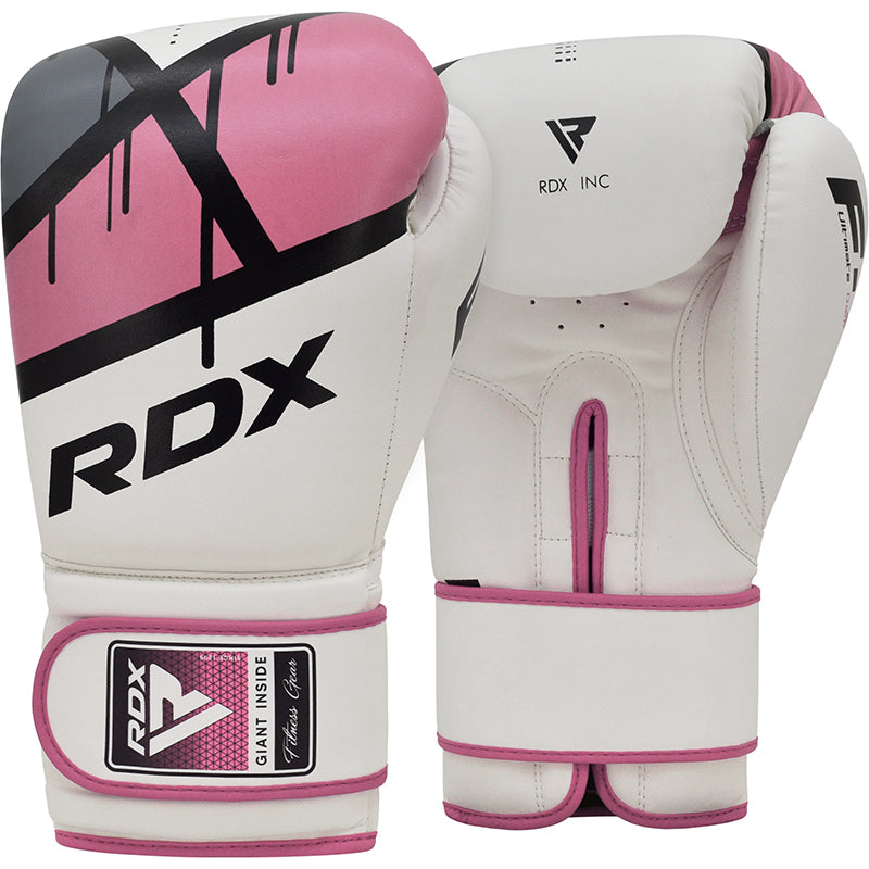 Photos - Martial Arts Gloves RDX F7 Ego Pink Boxing Gloves for Women 12oz BGR-F7P-12OZ 