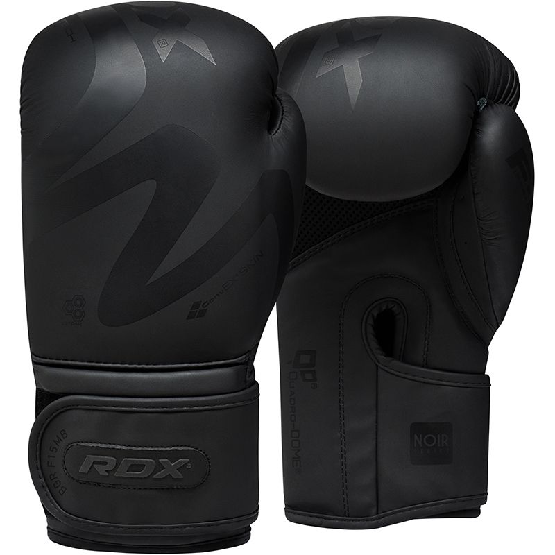 Photos - Martial Arts Gloves RDX F15 Noir Boxing Gloves 10oz BGR-F15MB-10oz 