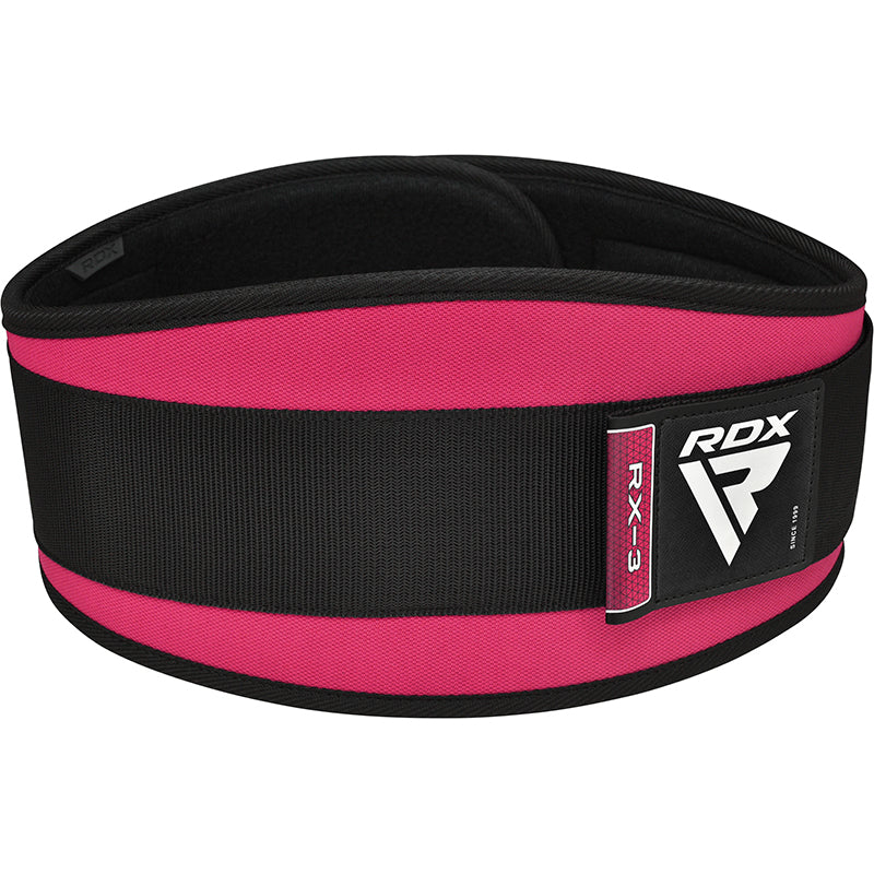 RDX W2 Women's Weightlifting Wrist Straps, Pink –