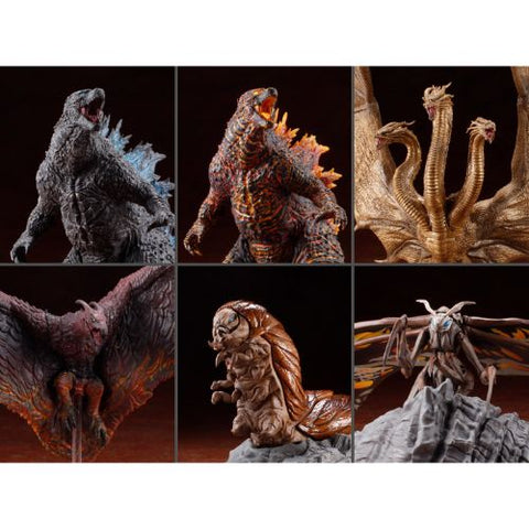 godzilla art spirits figure set