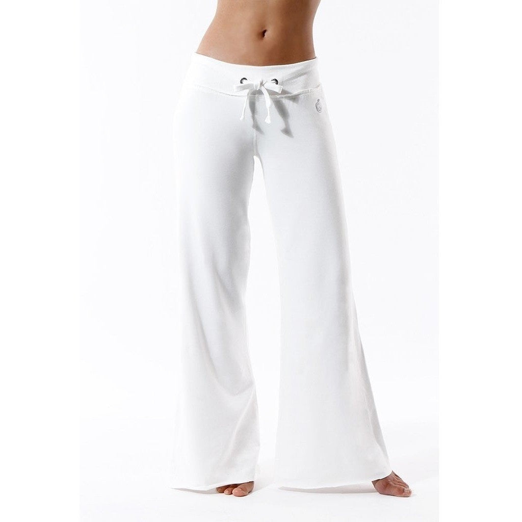 Eco Chic Bamboo Palazzo Pants in White– FTLA Apparel