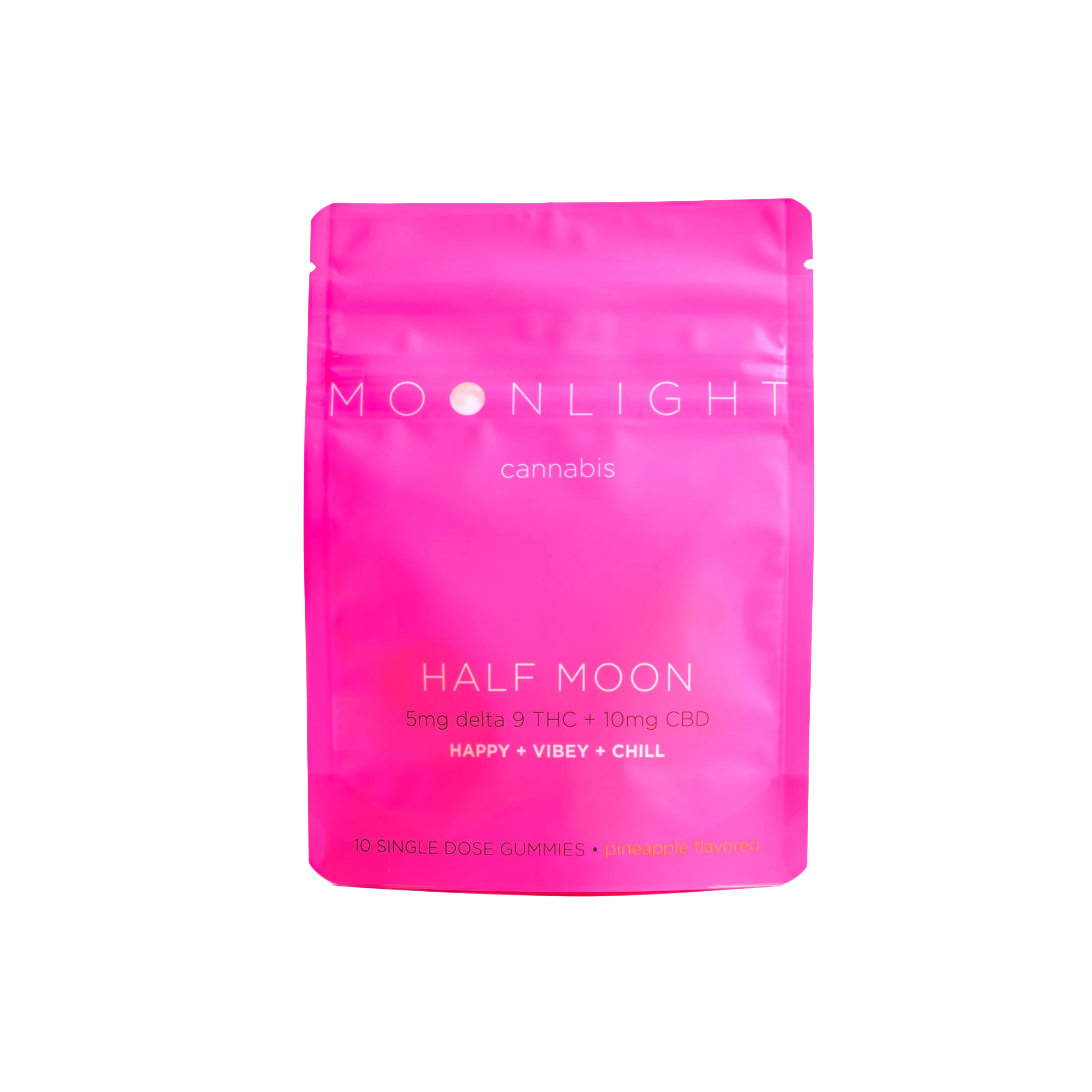 Moonlight Cannabis Half-Moon Gummies - 50MG THC/100MG CBD