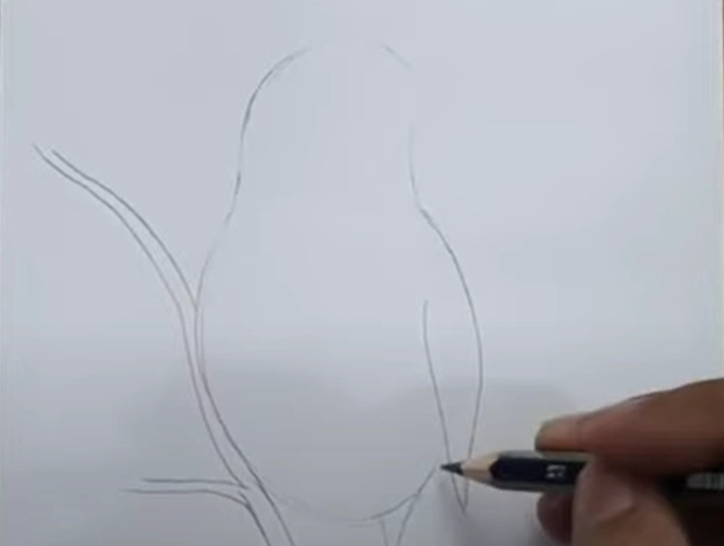 Adding the feathers