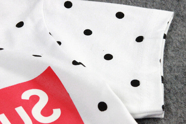 Super polka dot tshirt – Fashion for Your Kids