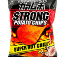 Koikeya Karamucho Strong Potato Super Hot Chili Chips 1.9 oz