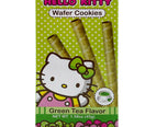 Hello Kitty Wafer Cookies Green Tea Matcha Flavor 1.58 oz - Tokyo Central - Crackers&Cookies - Unknown -