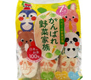 Iwatsuka Ganbare Yasai Vegetable Rice Cracker 1.8 oz - Tokyo Central - Baby Snacks - Iwatsuka -