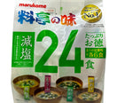 Marukome Instant Miso Ryotei Low Sodium 24P 12.9 oz - Tokyo Central - Porridge&Soup - Marukome -