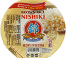 Nishiki Microwavable Brown Rice 7.4 oz - Tokyo Central - Instant Rice - Nishiki -