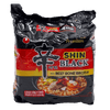 Shin Ramyun Black Family Pack 4 pack 1.14 lbs - Tokyo Central - Noodles - Nongshim -