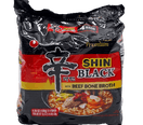 Shin Ramyun Black Family Pack 4 pack 1.14 lbs - Tokyo Central - Noodles - Nongshim -