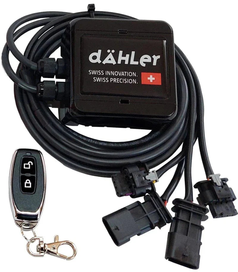 dAHLer Exhaust Flap / Valve Control Module With Remote Control for F & G series
