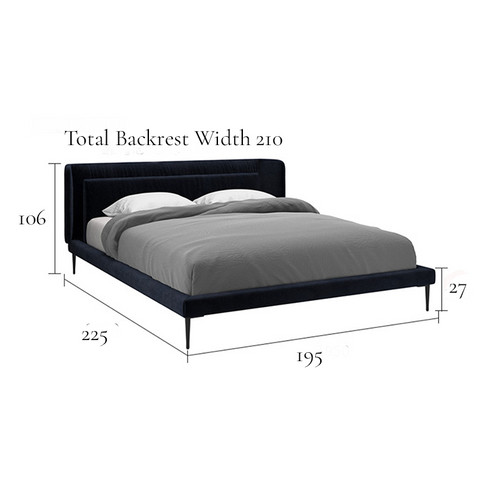 Konrad Nordic Double Bed