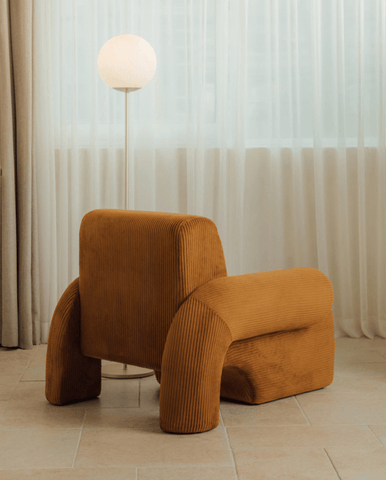 Agnete Mid Century Style Modern Armchair