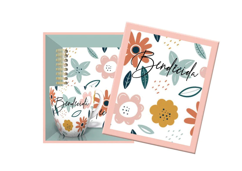 Set de Libreta y Taza - Bendecida