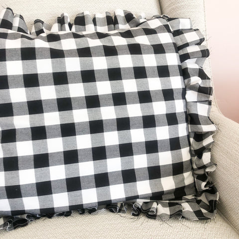 Plaid Pillow Cover