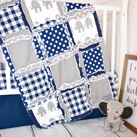 elephant baby bedding