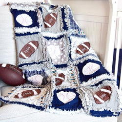 football baby bedding crib set