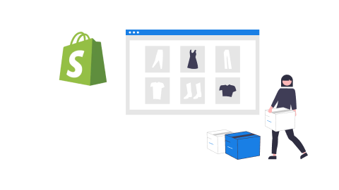 Shopify website image