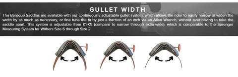 DP Saddlery Adjustable Gullet system range
