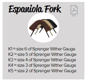 DP saddlery espaniola fork measurements adjustable treeless