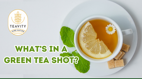 what's in a green tea shot