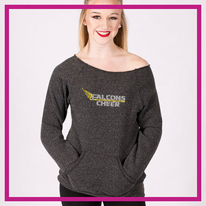 Falcons Cheer Bling Favorite Comfy Sweatshirt with Rhinestone Logo -  Glitterstarz