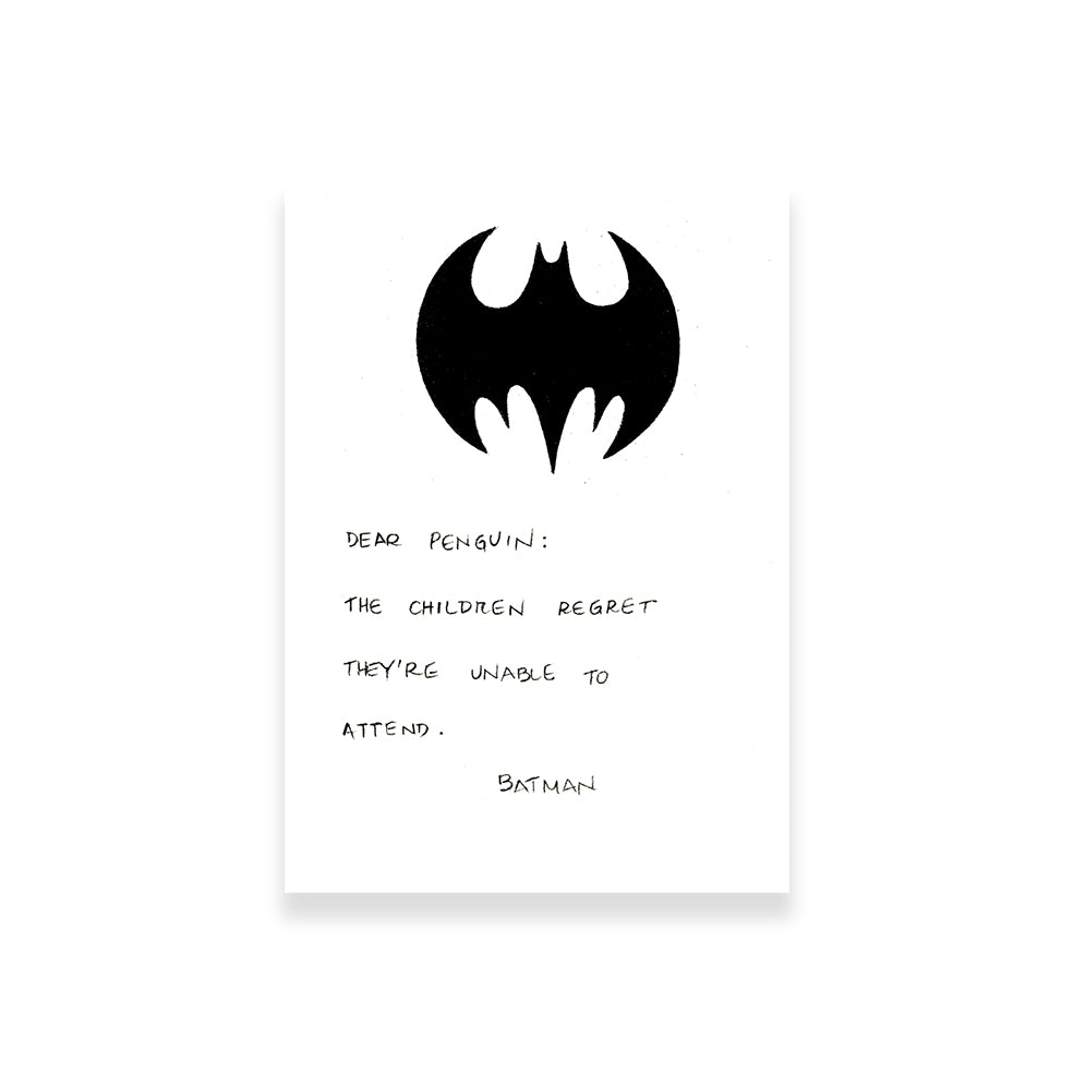 Batman Card Batman Returns | ReplicaPropStore