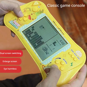1pcs Toys Handheld Game Console Classic Childhood Gift Big Screen Game Console BRICK GAME Handheld Game Players Electronic Game - QWIEL®