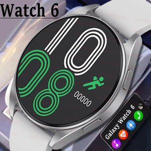 2023 New Galaxy Smartwatch 6 Men Full Touch Blood Pressure Blood Oxygen Bluetooth Call Smart Watch Men Women For iphone Huawei - QWIEL®