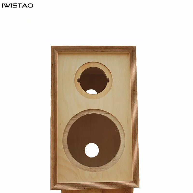 2 Way Speaker Empty Cabinet 1 Pair Finished  Solid Birch Wood