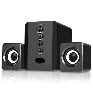 Stereo Bass Sound Computer Speakers Subwoofer USB Wired For Desktop Laptop - citighelectronics.com