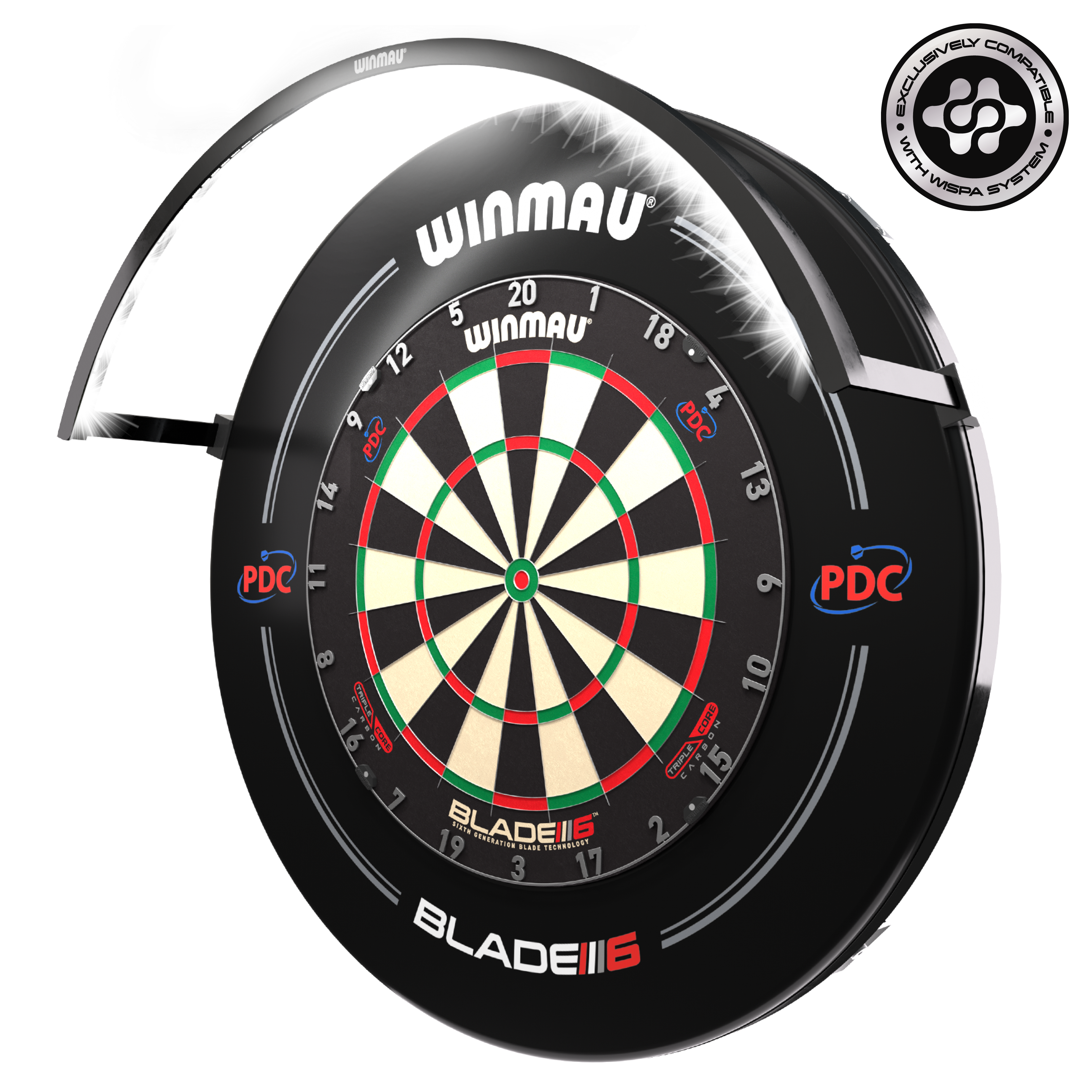 Winmau Blade 6 Triple Core PDC Dartboard  Coasters (Set of 4) by MarcoSc11